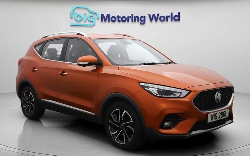 Orange Used 2022 MG ZS Exclusive Sedan | £12,700 (Good price) - Image 1/4