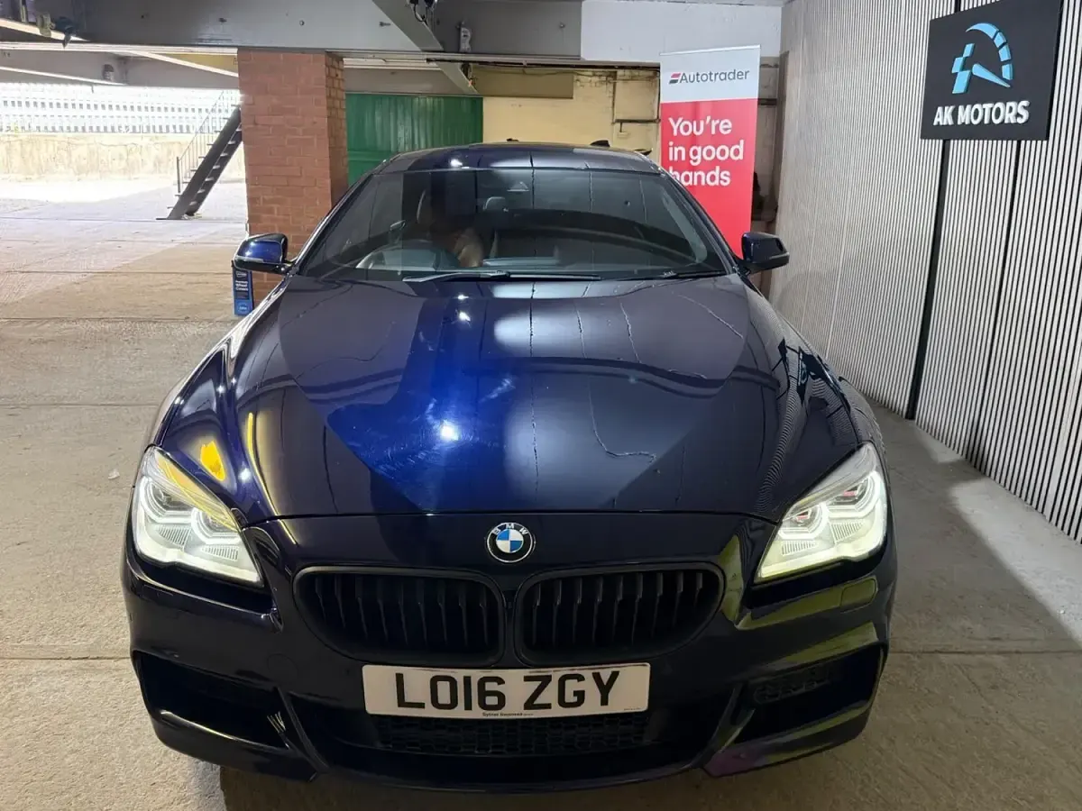 Used BMW 640 M Sport 313 HP (230 kW) 2016 Blue Coupe