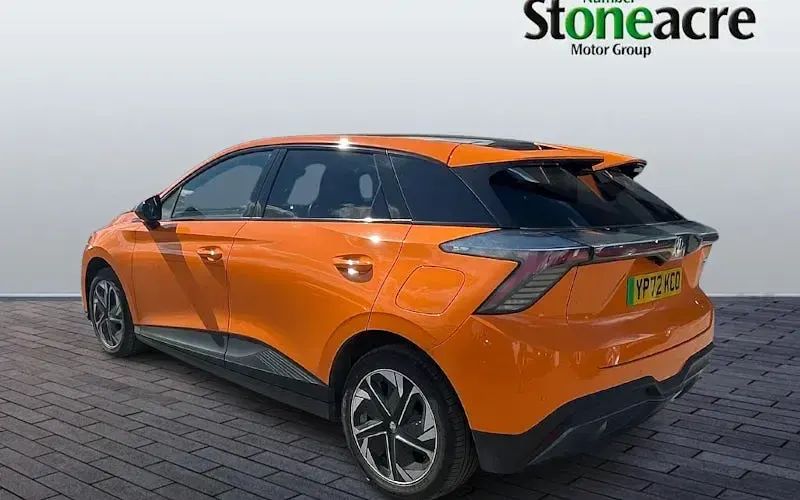 Used MG MG4 EV Trophy 150 kW (204 HP) 2024 Orange Hatchback