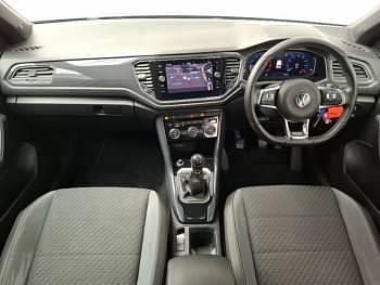 Used VW T-Roc R-line 150 HP (110 kW) 2018 Blue SUV
