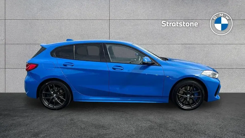 Used BMW 118 M Sport 138 HP (101 kW) 2019 Blue Hatchback