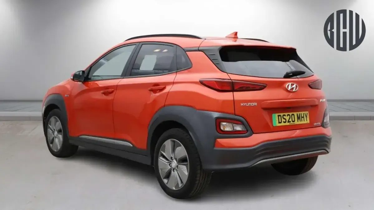 Used Hyundai Kona Premium 2020 Orange SUV