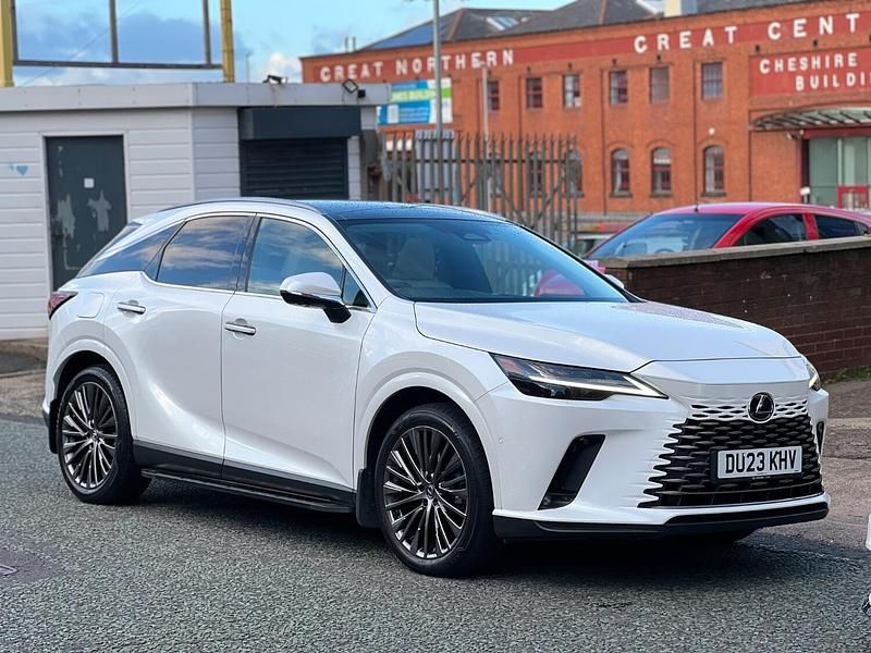 Used Lexus RX450h+ 2023 White Estate