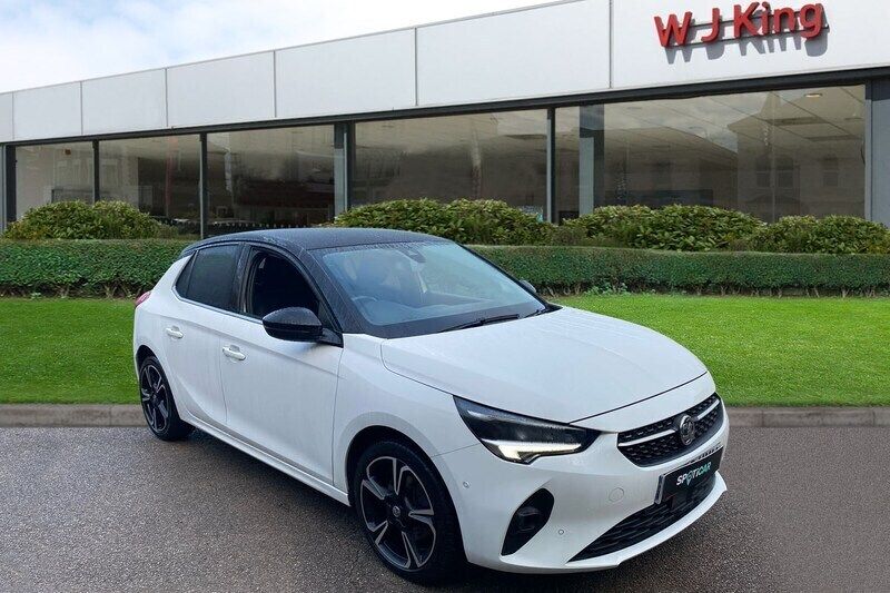 White Used 2020 Vauxhall Corsa Elite Hatchback | £13,295 (A bit pricey) - Image 1/4