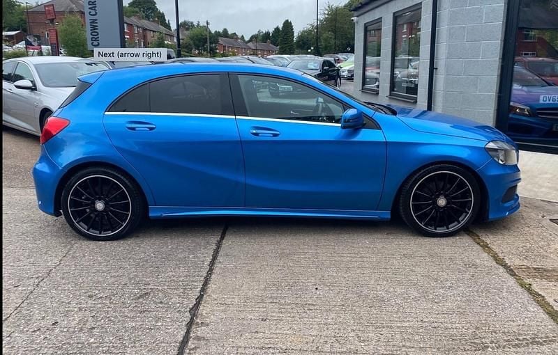 Used Mercedes A180 AMG 2013 Blue Hatchback