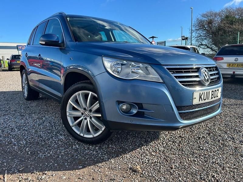 Blue Used 2011 VW Tiguan Sportline SUV | £5,495 (A bit pricey) - Image 1/4