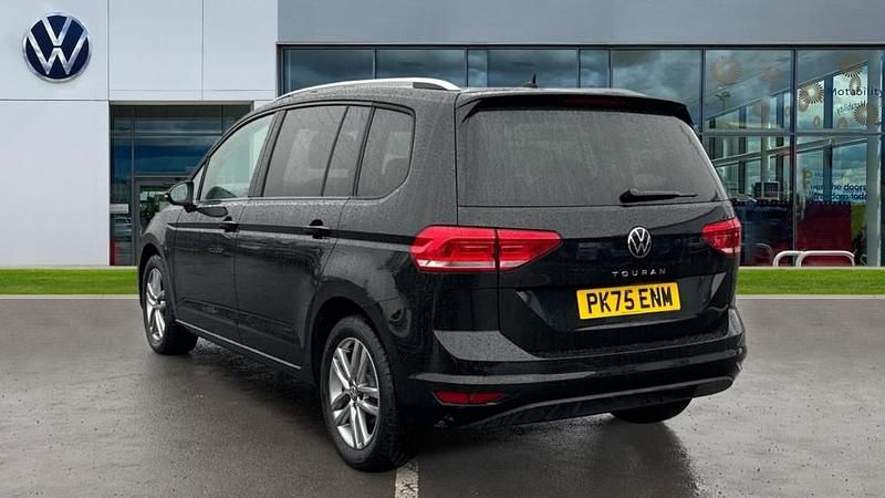 Used VW Touran Match 150 HP (110 kW) 2025 Grenadilla black MPV