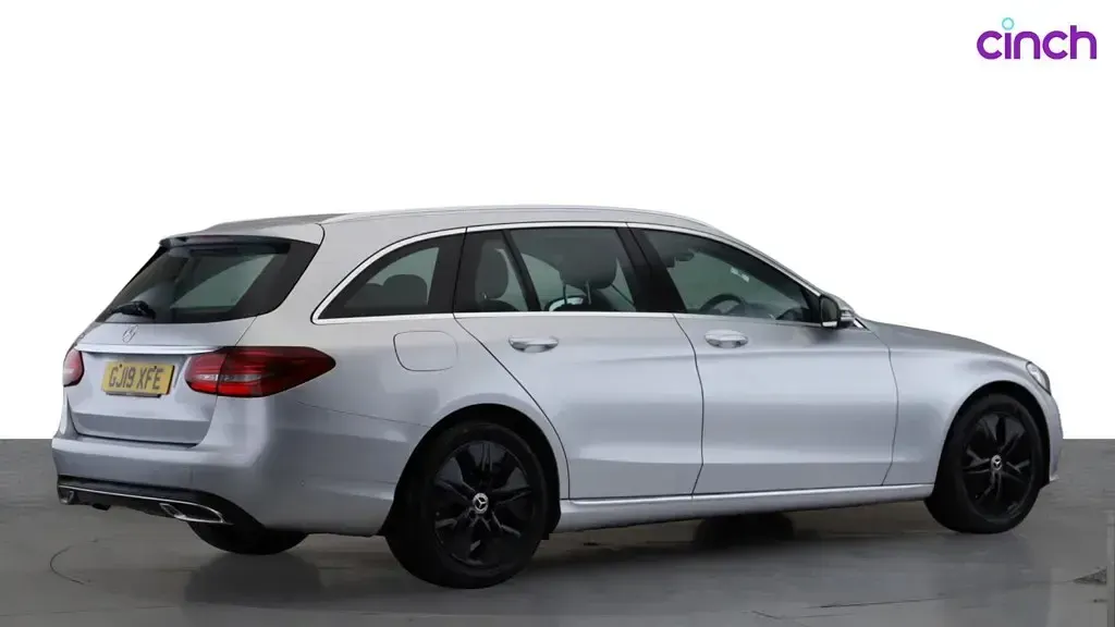 Used Mercedes C200 Premium 2019 Silver Estate