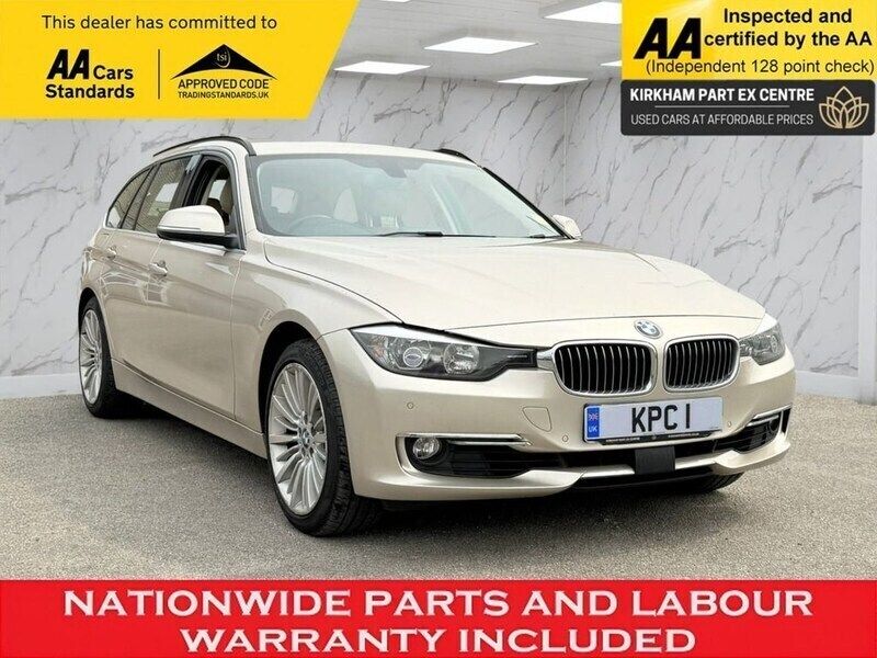 Silver Used 2013 BMW 330 Luxury Line Estate | £10,995 (Fair price) - Image 1/4