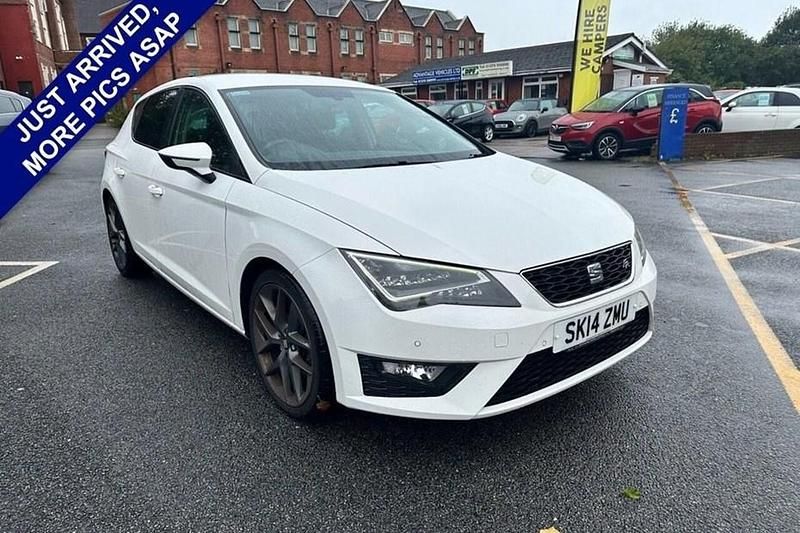 White Used 2014 Seat Leon FR Hatchback | £7,495 (Fair price) - Image 1/1