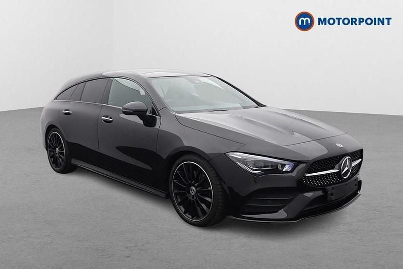 Used Mercedes CLA200 AMG Line Premium Plus 2023 Black Estate