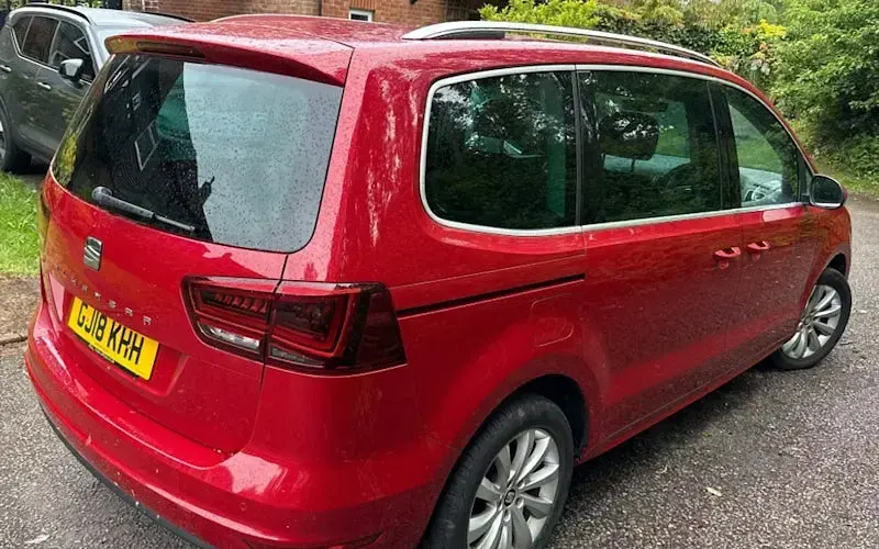 Used Seat Alhambra Comfort 150 HP (110 kW) 2018 Red MPV