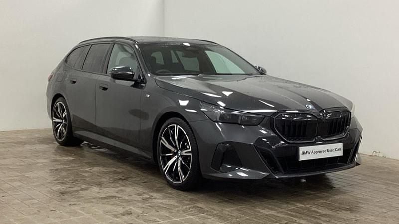 Grey Used 2025 BMW 530e M Sport Estate | £51,995 (A bit pricey) - Image 1/4