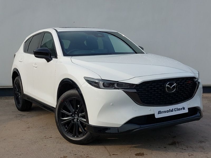 White New 2024 Mazda CX-5 Homura-Line SUV | £35,598 (A bit pricey) - Image 1/4