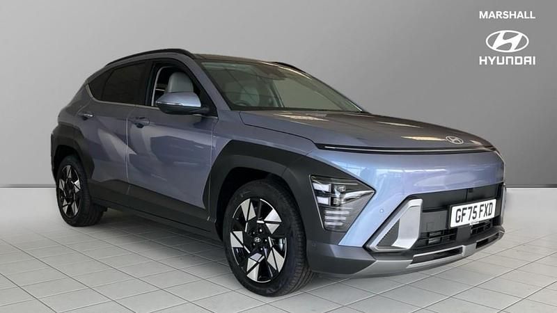 Meta blue New 2025 Hyundai Kona Ultimate SUV | £26,991 (Fair price) - Image 1/4