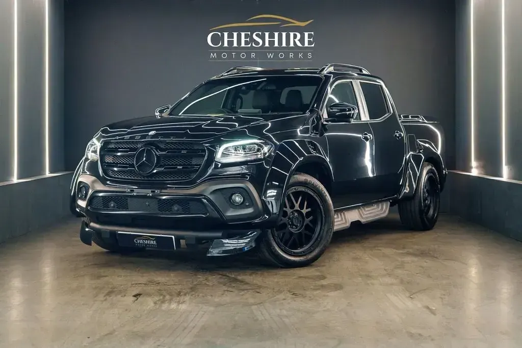 Used Mercedes X250 2018 Black Pickup
