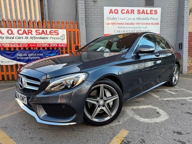 Used Mercedes C250 AMG line 2014 Grey Sedan
