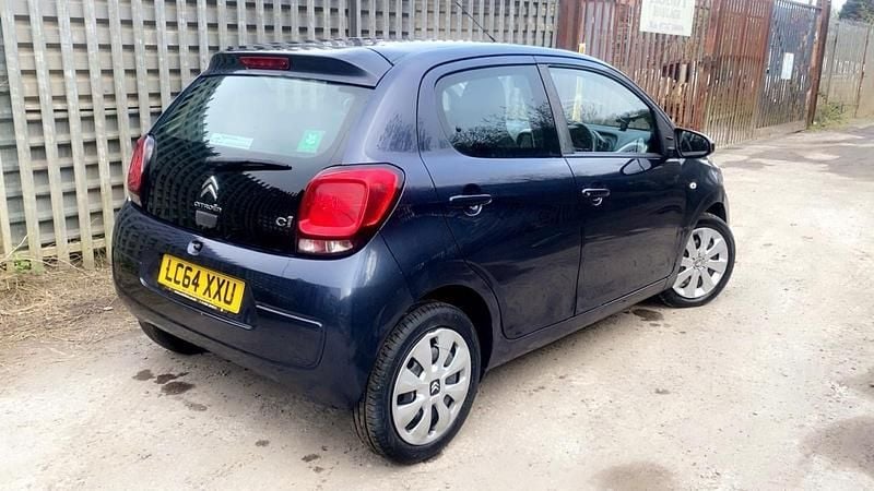 Used Citroën C1 Feel 68 HP (50 kW) 2015 Blue Hatchback