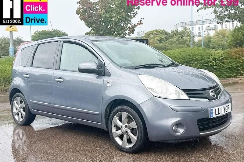 Grey Used 2011 Nissan Note N-TEC MPV | £1,972 (Fair price) - Image 1/1