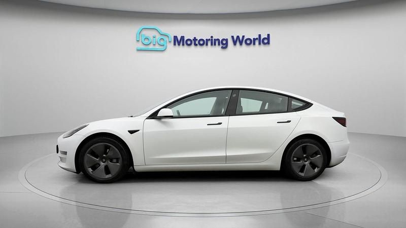 Used Tesla Model 3 Long Range AWD 366 kW (498 HP) 2021 White Sedan
