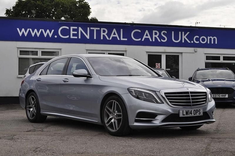 Used Mercedes S500L AMG line 2014 Silver Sedan
