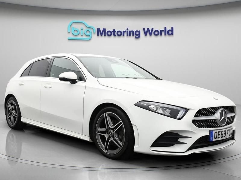 White Used 2019 Mercedes A180 AMG line Hatchback | £15,900 (Fair price) - Image 1/4