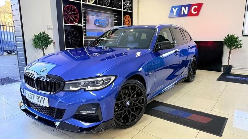 Used BMW 330e M Sport 288 HP (211 kW) 2022 Blue Estate