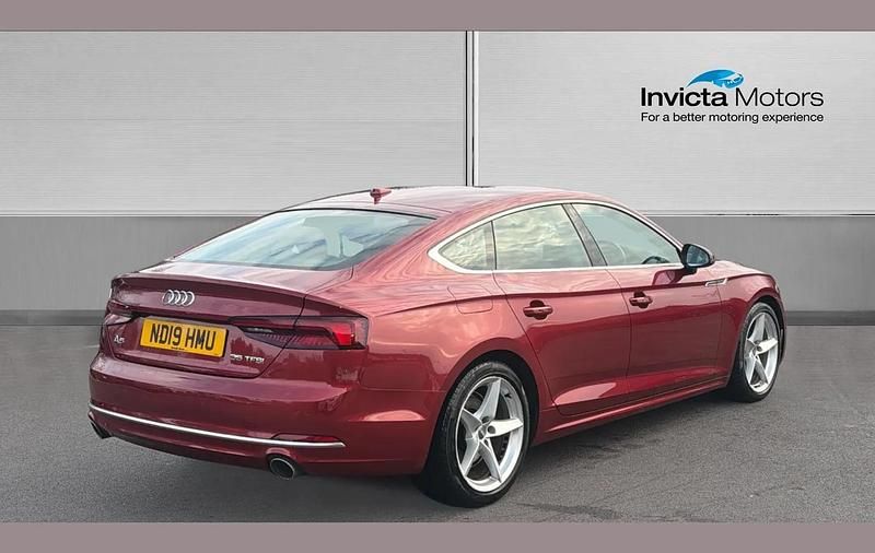 Used Audi A5 Sportback Sport 150 HP (110 kW) 2019 Red Hatchback