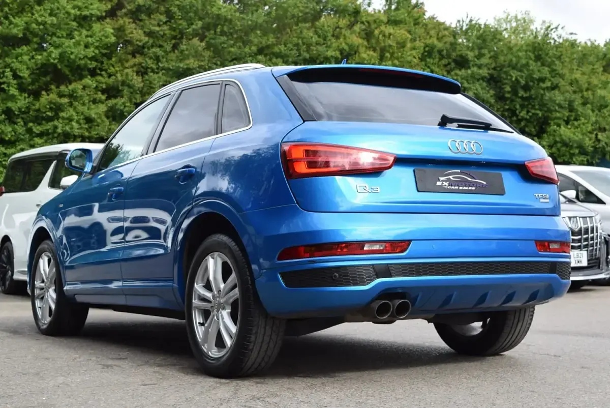 Używany Audi Q3 S-Line 150 KM (110 kW) 2015 Niebieski SUV