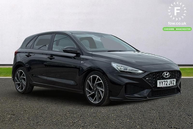 Black Used 2023 Hyundai i30 N Line Hatchback | £17,699 (Fair price) - Image 1/4