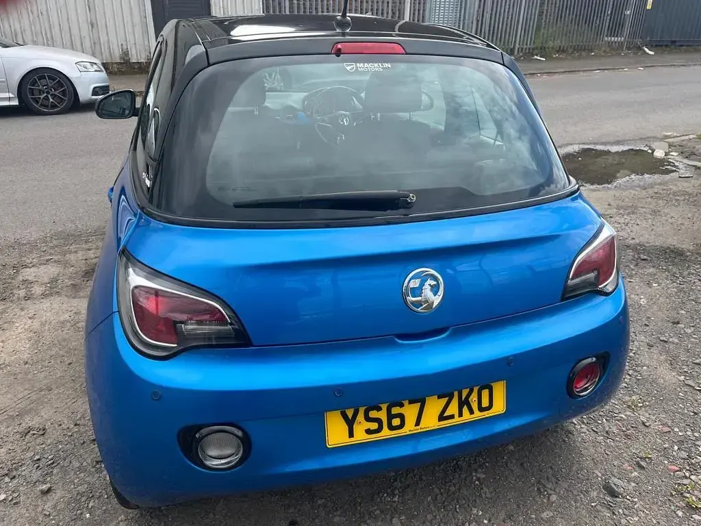 Used Vauxhall Adam S 2018 Blue Hatchback