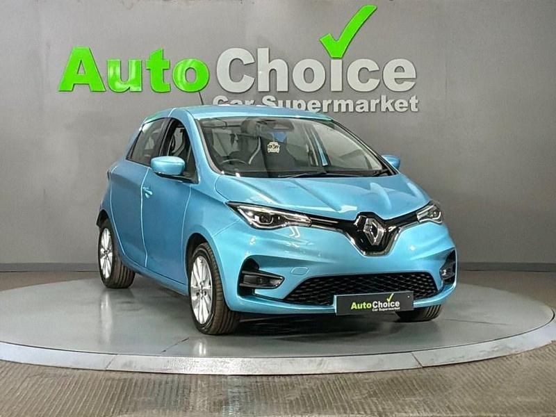 Used Renault Zoe Iconic 100 kW (136 HP) 2021 Blue Hatchback