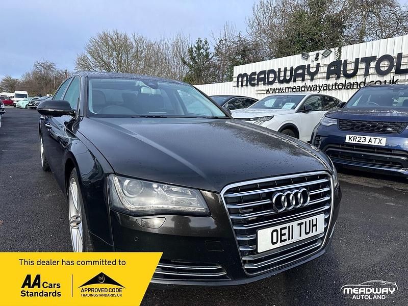 Black Used 2011 Audi A8 Comfort Sedan | £7,495 - Image 1/2
