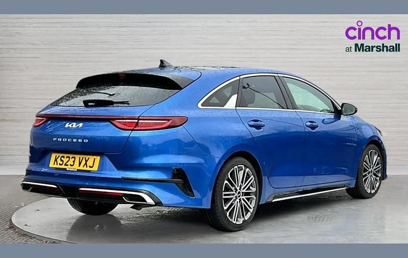 Used Kia ProCeed GT-Line S 157 HP (115 kW) 2023 Blue Estate
