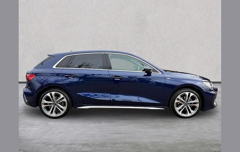 Used Audi A3 S-Line 150 HP (110 kW) 2025 Blue Hatchback