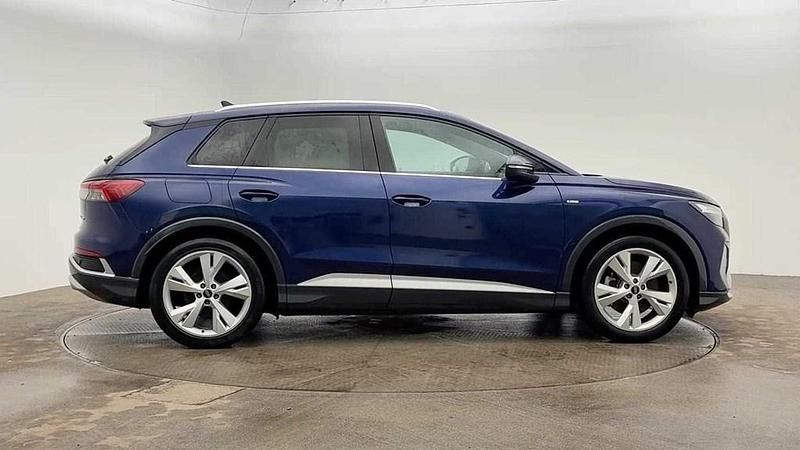 Used Audi Q4 e-tron S-Line 150 kW (204 HP) 2023 Blue SUV