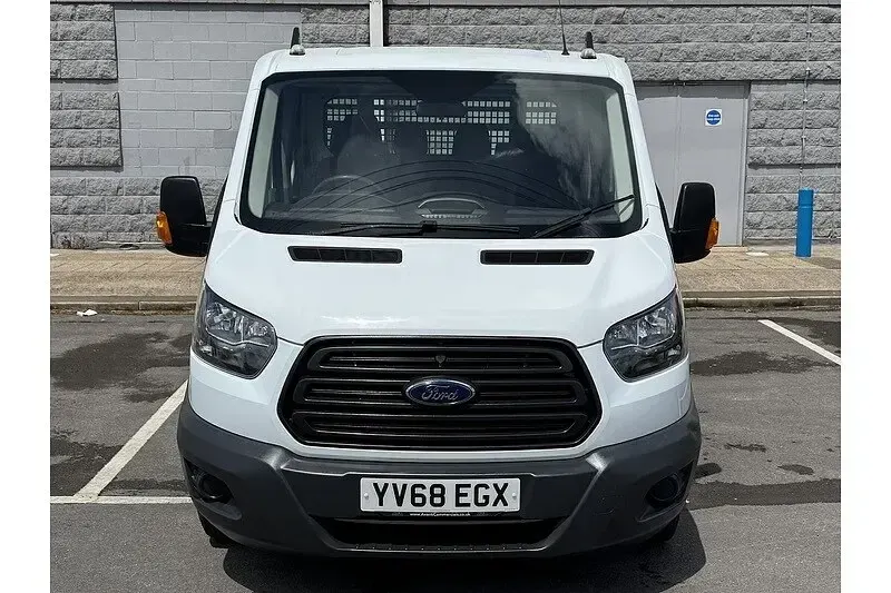 Used Ford Transit 130 HP (95 kW) 2019 White Cabriolet