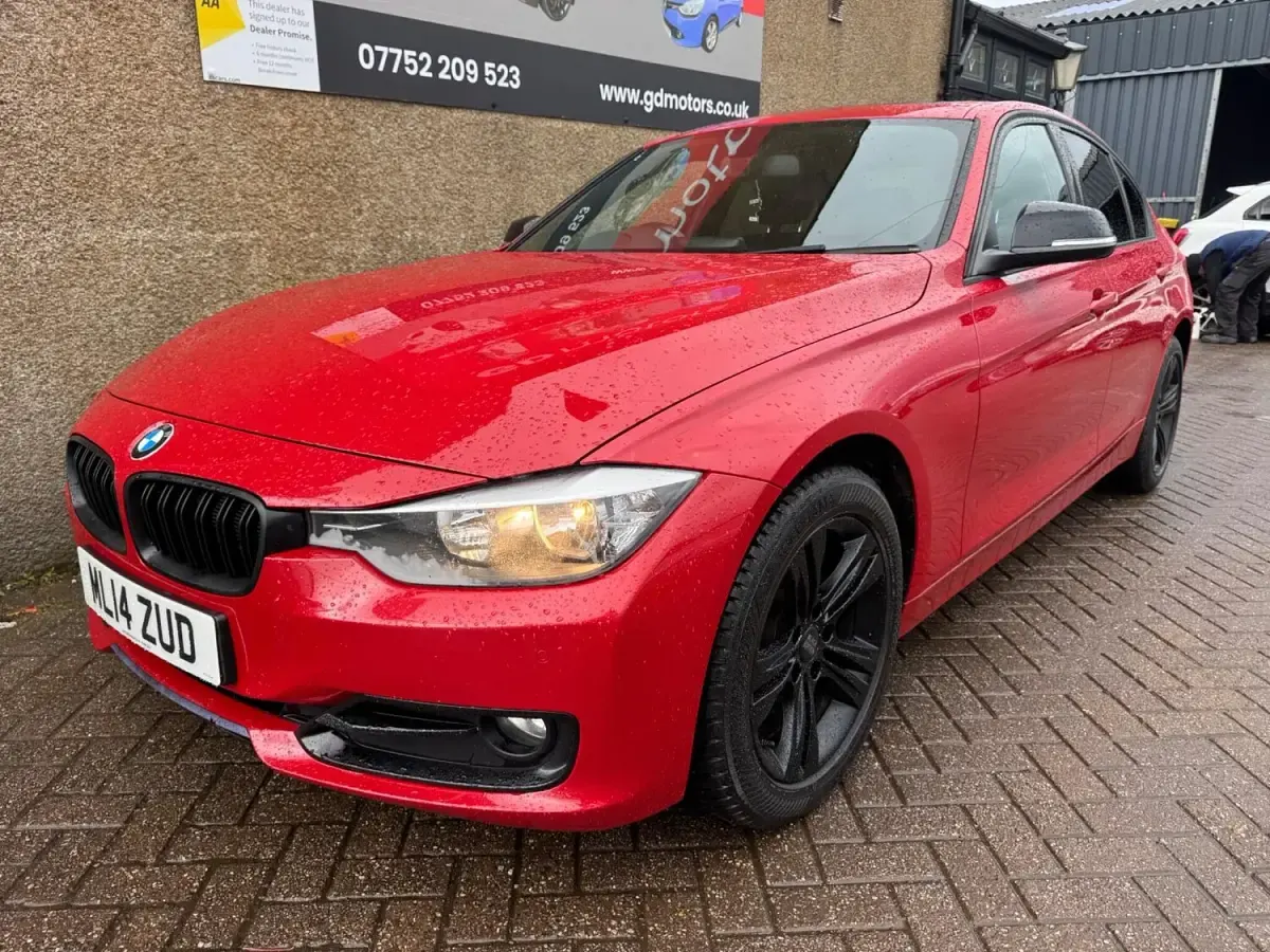 Used BMW 316 Sport Line 2014 Red Sedan