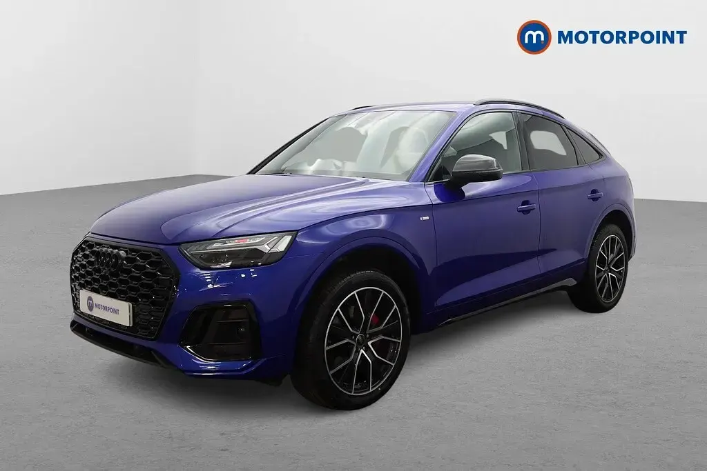 Used Audi Q5 Black Edition 204 HP (150 kW) 2023 Blue SUV
