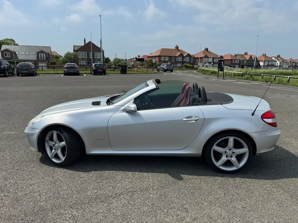Used Mercedes SLK200 2005 Silver Cabriolet