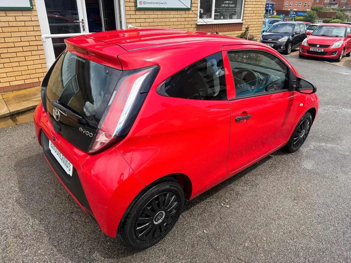 Used Toyota Aygo 2015 Red Hatchback