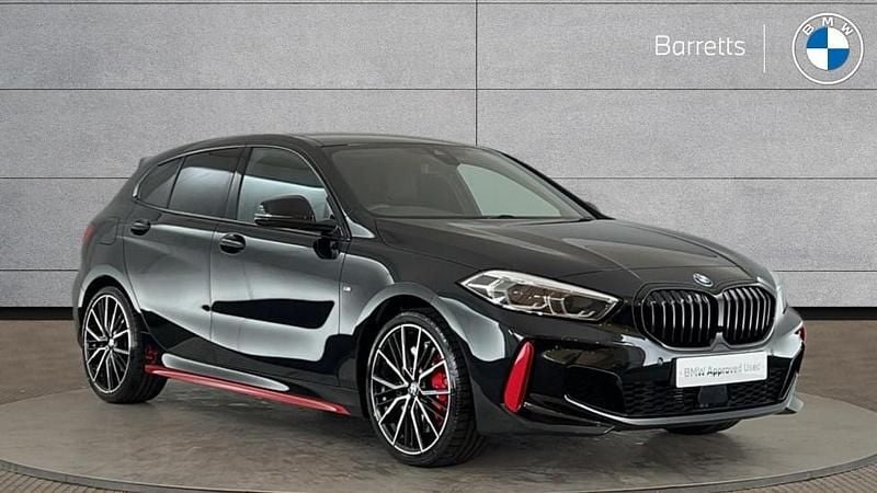Black Used 2023 BMW 128 Shadowline | £27,490 (Fair price) - Image 1/4