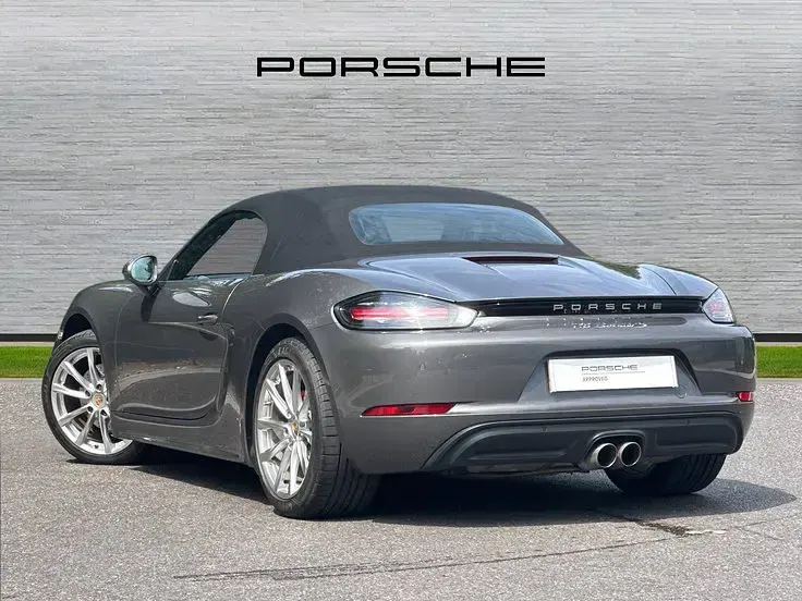 Used Porsche 718 345 HP (253 kW) 2017 Agate grey Cabriolet