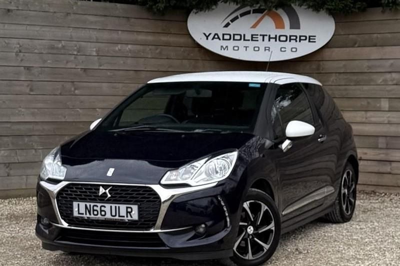 Used DS Automobiles DS3 Elegance 2016 Blue Hatchback