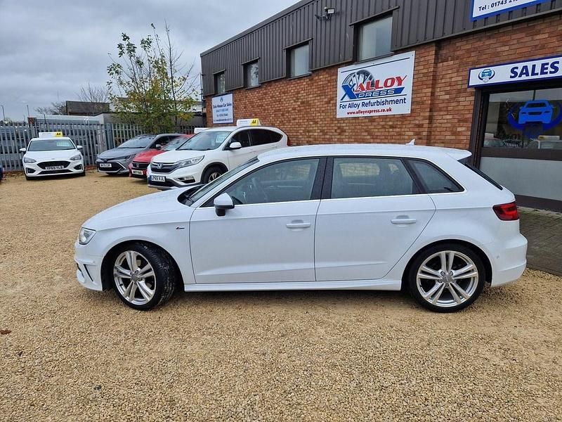 Used Audi A3 S-Line 2015 White Hatchback