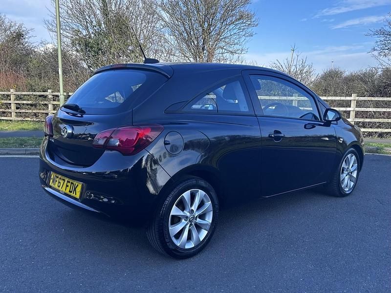 Used Vauxhall Corsa 75 HP (55 kW) 2017 Black Hatchback