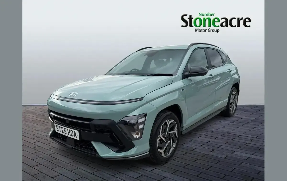 Used Hyundai Kona N Line 198 HP (145 kW) 2025 Green SUV