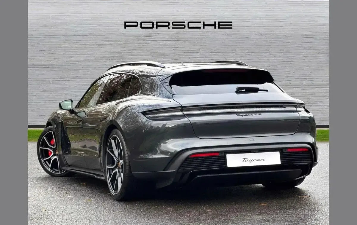 Used Porsche Taycan 4S Sport Turismo Black Edition 439 kW (598 HP) 2026 Grey Estate