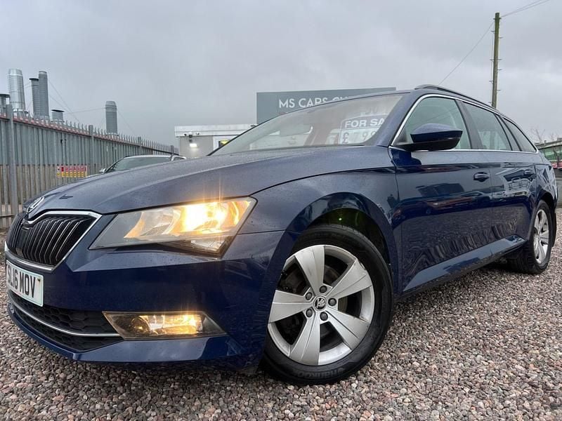 Used Skoda Superb SE 2016 Blue Estate