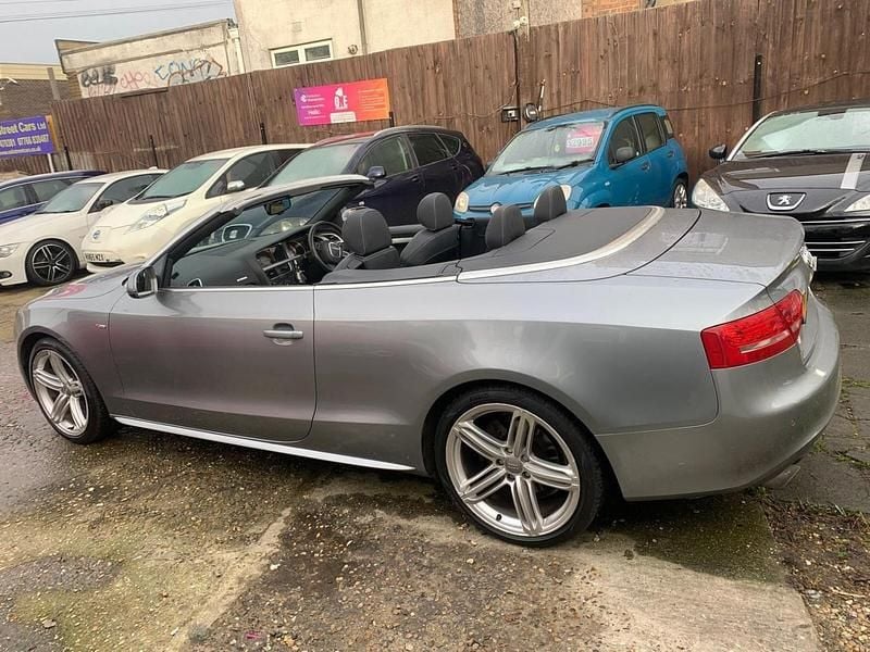 Used Audi A5 Cabriolet S-Line 2011 Grey Cabriolet